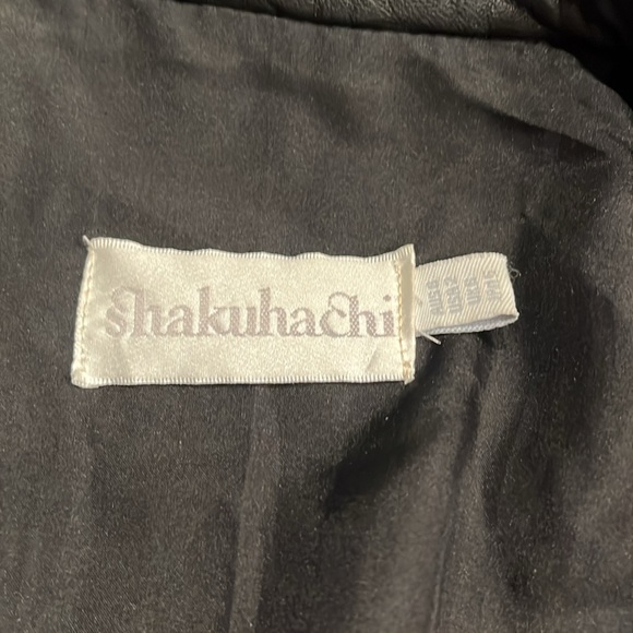 Shakuhachi Leather Biker Jacket - Picture 3 of 5